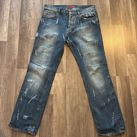Hugo Boss Vintage Destroyed Jeans